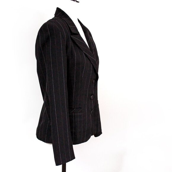 Vintage Rodan Black Hourglass Blazer for Women, Size 7/8 (Petite) - Picture 2 of 7